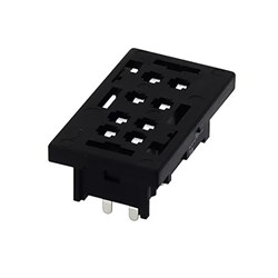 IDEC SY2S-61 8 Through Panel Solder Socket PCB Mount